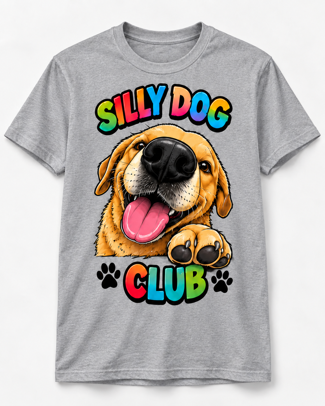 Smile Club Retro Rainbow Graphic Tee