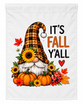It’s Fall Y’all Gnome Garden Flag – Cute Autumn Yard Decor
