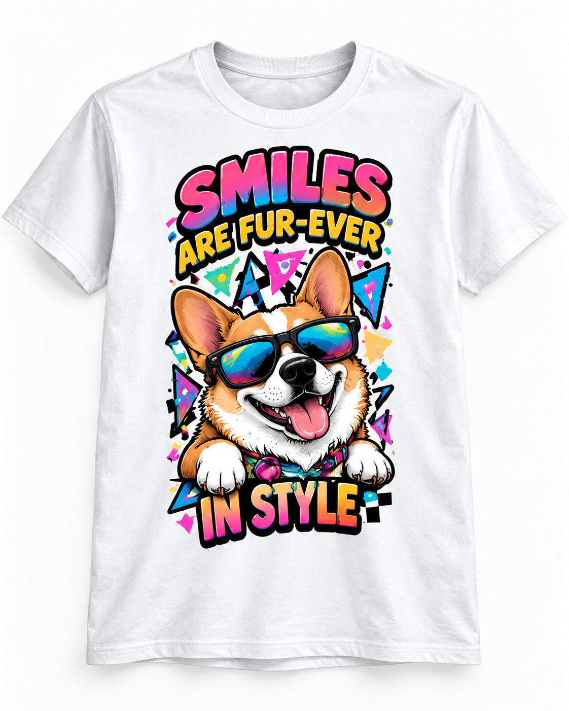 Super Duper Fly Super Stylish Retro Graphic T-Shirt