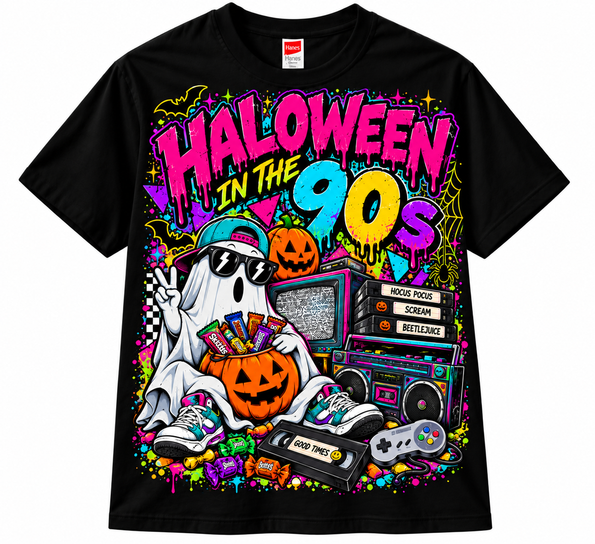Halloween in the 90s Retro Halloween T-Shirt