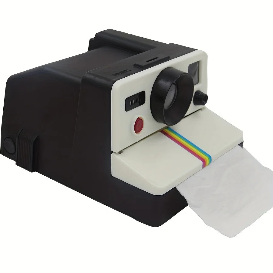 Retro Camera Tissue & Toilet Paper Holder