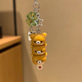 Y2K Bear Phone Charm Keychain