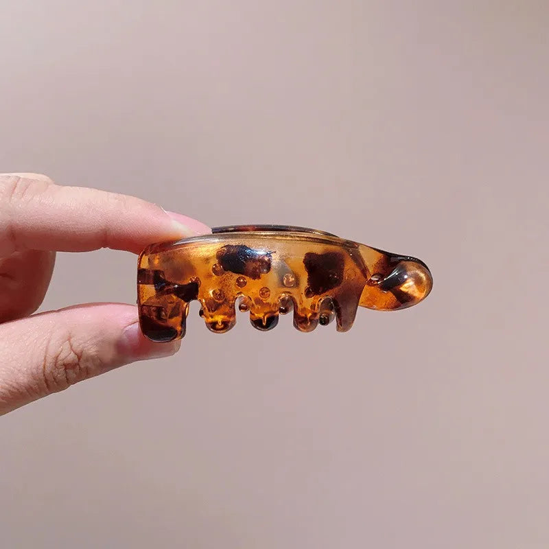 4-Piece Retro Banana Clip Set