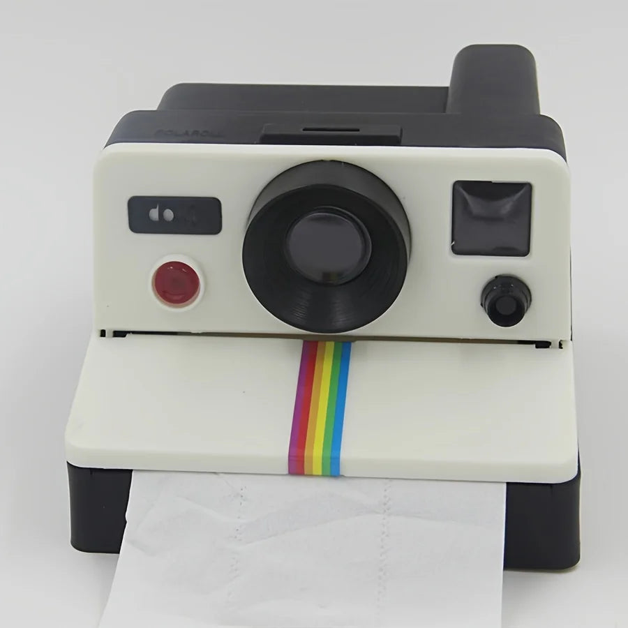 Retro Camera Tissue & Toilet Paper Holder