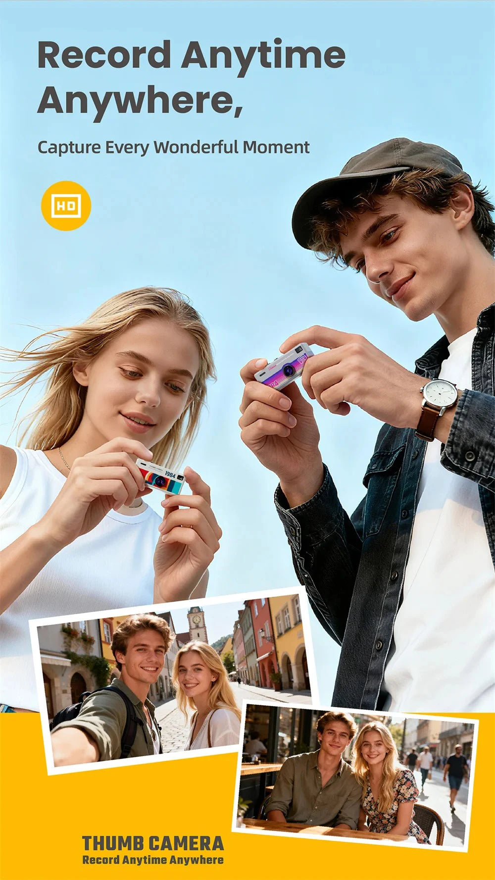Pocket Flashback – Mini Digital Camera 📸