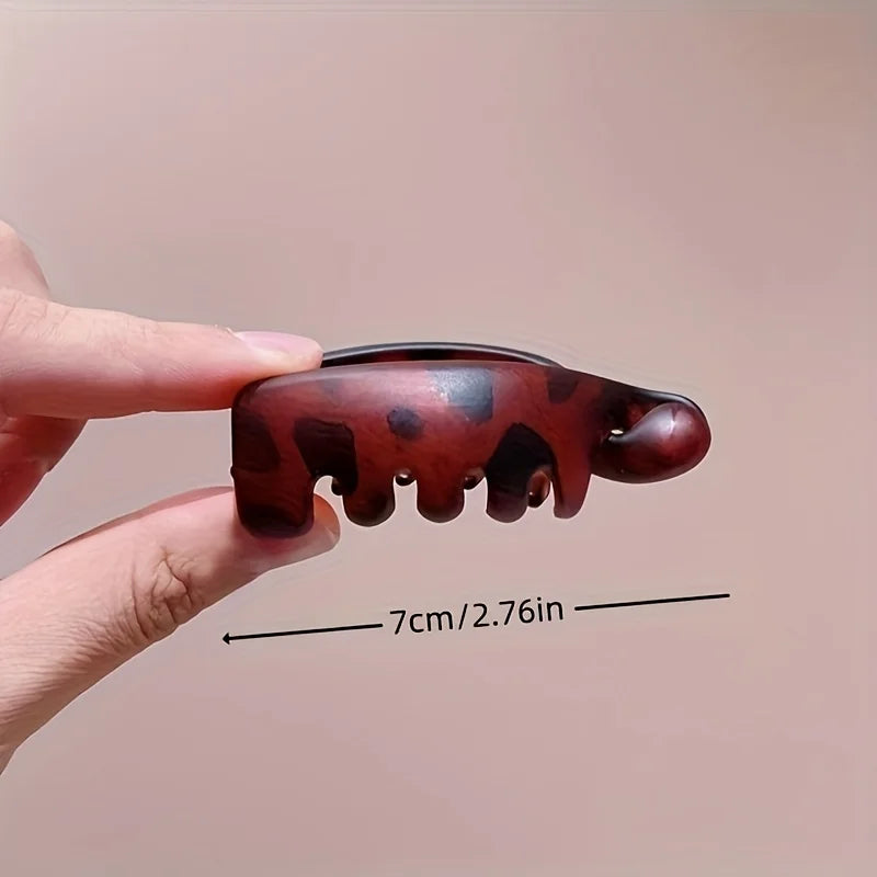 4-Piece Retro Banana Clip Set