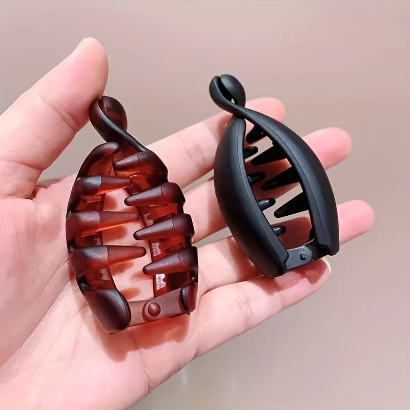 4-Piece Retro Banana Clip Set