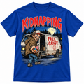 Kidnapping – Free Candy on Royal Blue shirt