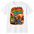 Alright Alright Alright – Retro 70s & 90s Nostalgia Graphic T-Shirt