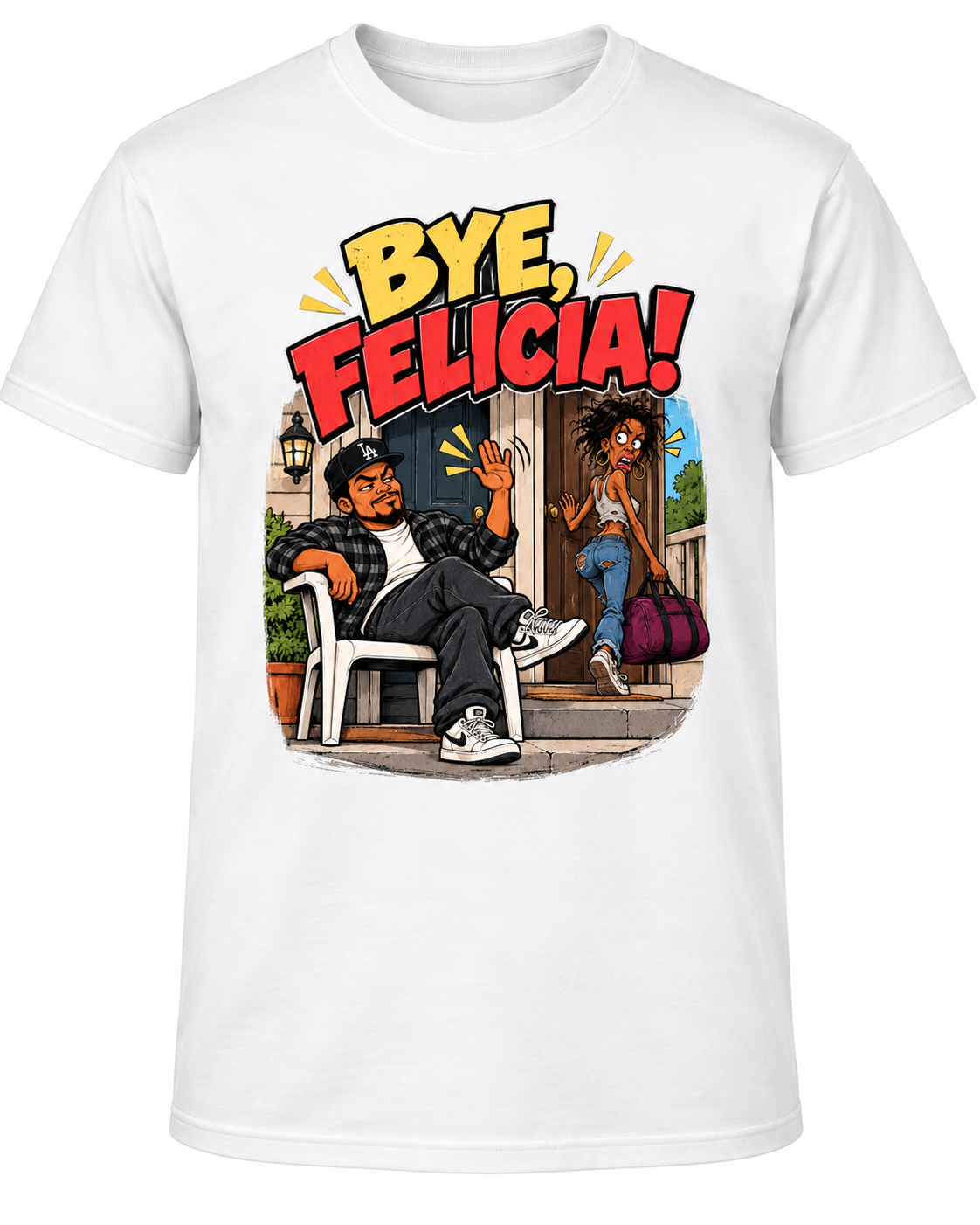Bye, Felicia! Retro 90s Attitude Graphic Tee – Funny Throwback Shirt