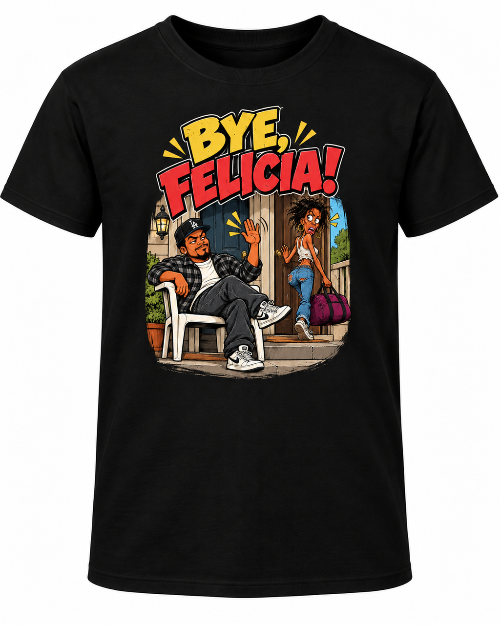 Bye, Felicia! Retro 90s Attitude Graphic Tee – Funny Throwback Shirt