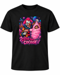 Cotton Candy Cocoon – Retro Horror Graphic T-Shirt