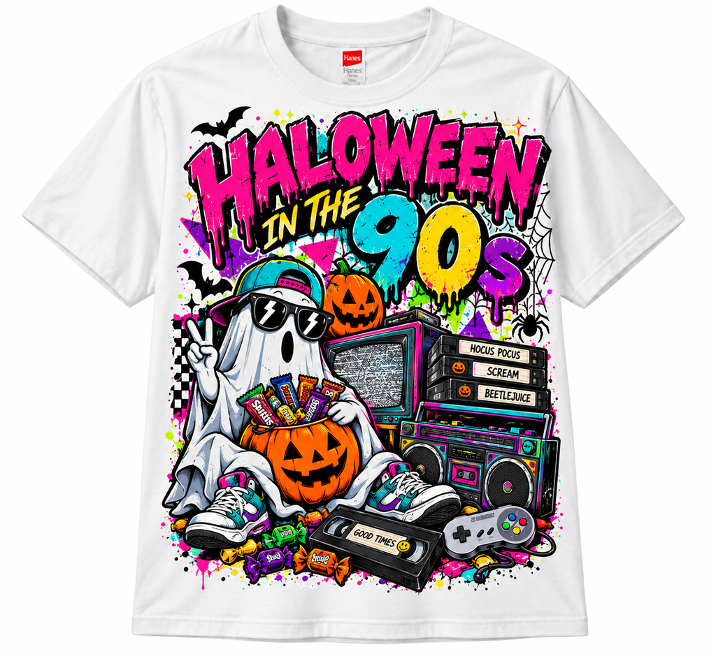 Halloween in the 90s Retro Halloween T-Shirt