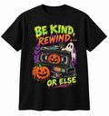 Be Kind, Rewind… Or Else! Halloween Retro T-Shirt