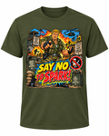 Say No to Spark! Retro 80s/90s Cartoon Action Graphic Tee – Vintage Throwback Shirt
