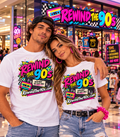 Rewind the 90s Retro Nostalgia T-Shirt